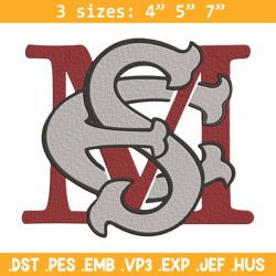 Maryland Eastern logo embroidery design, NCAA embroidery, Sport embroidery, logo sport embroidery,Embroidery design