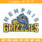 Memphis Grizzlies logo embroidery design, NBA embroidery,Sport embroidery,Embroidery design, Logo sport embroidery..jpg