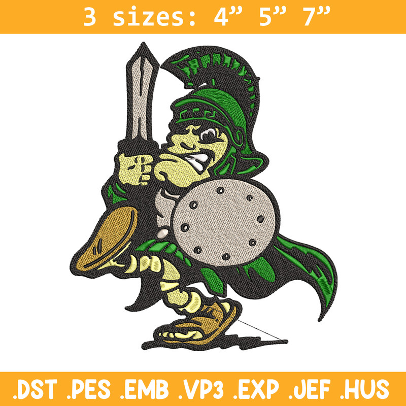 Michigan State logo embroidery design, Logo embroidery, Sport embroidery, logo sport embroidery, Embroidery design.jpg
