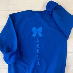 customized cheerleader sweatshirt, personalized cheerleader gift, cheer competition outfit, gift for girl