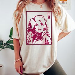 queen dolly parton sweatshirt, vintage western t-shirt, country music tee western country music shirt country music doll