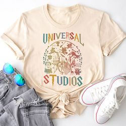 vintage disney universal studios shirt, universal studios 2024 trip shirt, disney family vacation, universal orlando shi