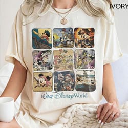 mickey pirates shirt, mickey caribbean shirt, vintage pirates of the caribbean shirt, walt disney world shirt, disneywor