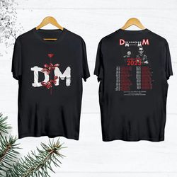 2023 depeche mode tour shirt, depeche mode logo tee, depeche mode fan shirt