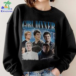 josh hutcherson girl dinner shirt | josh hutcherson fan gift shirt | girl dinner shirt | peeta mellark shirt | i love jo