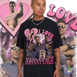 I Love Johnny Cage Shirt, I Love My Boyfriend, Johnny Cage Shirt, Mortal Kombat 1 Shirt