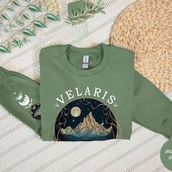 acotar velaris shirt, the night court shirt, city of starlight sweater, velaris city of starlight acotar shirt, acotar s