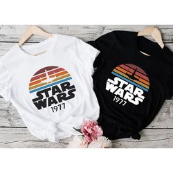 star wars 1977 shirt, star wars tshirt, disney star wars shirt, disney shirt, retro star wars