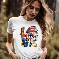love shirt, native tee, american love tee, tribal sweatshirt, american indian shirt, indigenous tee, couple love shirt,