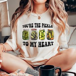 Pickles Shirt Funny, Canning Season Tshirt, Pickle Lovers Tee For Girl, Pickle Crewneck Shirt, Foodie Unisex Shirt - DRE