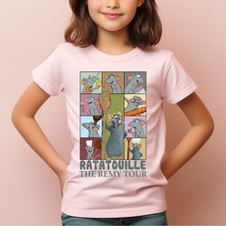 ratatouille eras tour shirt, disney remy tee-shirt , disney pixar ratatouille , remy paris checkerboard , epcot shirt, d