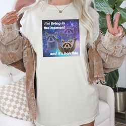 funny raccoon shirt shirts that go hard stoner shirt weird shirt silly shirt racoon shirt