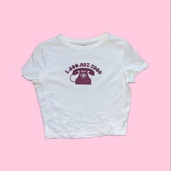chappell roan hot to go baby tee merch crop top midwest princess shirt