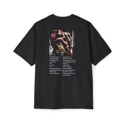 unisex heavy oversized tee - asap rocky tshirt - rap culture tshirt - hip hop collection - special design - only 99 piec