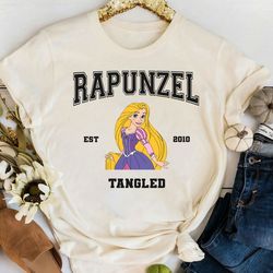Disney Tangled All Characters Group Shirt, Rapunzel Gothel Retro T-shirt, Funny Disney Tangled Matching Tee, Disneyland