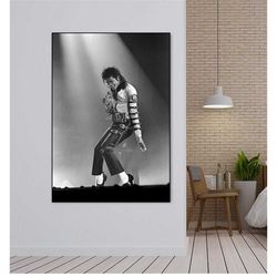 michael jackson poster music canvas poster wall art decor home decor frameless