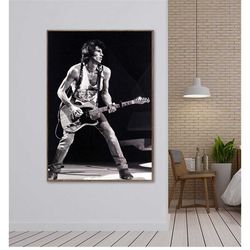 keith richards canvas poster wall art decor home decor frameless