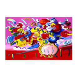 canvas art,'vase of flower ',home decor wall decor