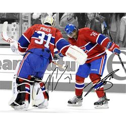 carey price pk subban montreal canadiens signed photo autograph print poster wall art home decor