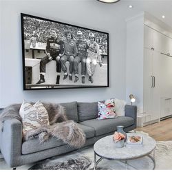 ayrton senna, alain prost, damon hill, nelson piquet poster print, mclaren, ferrari, williams, lotus formula 1 canvas wa