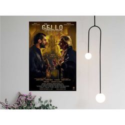 the cello movie poster 2023 film - canvas prints poster gift -  room decor wall art