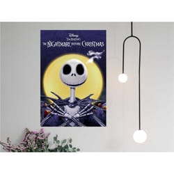 the nightmare before christmas movie poster 2023 film - canvas prints poster gift - room decor wall art