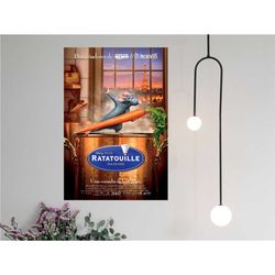 ratatouille movie poster 2023 film - canvas prints poster gift - room decor wall art