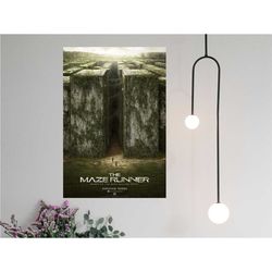 the maze runner movie poster 2023 film - canvas prints poster gift - room decor wall art