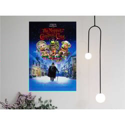 the muppet christmas carol movie poster 2023 film - canvas prints poster gift - room decor wall art