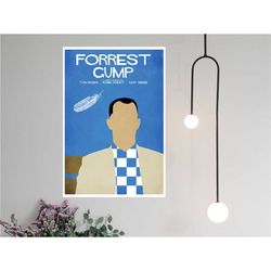forrest gump movie poster 2023 film - canvas prints poster gift - room decor wall art