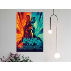 blade runner 2049 movie poster 2023 film - canvas prints poster gift - room decor wall art