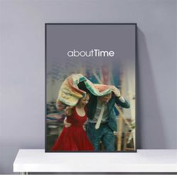about time poster pvc package waterproof canvas wall art gift home poster, halloween gift