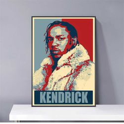 kendrick lamar poster pvc package waterproof canvas wall art gift home poster, halloween gift