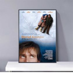 eternal sunshine of the spotless mind poster pvc package waterproof canvas wall art gift home poster, halloween gift