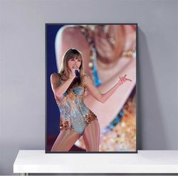 taylor swift music singer celebrity poster pvc package waterproof canvas wall art gift home poster, halloween gift