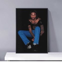 steve lacy poster, steve lacy wall art, music gifts pvc package waterproof canvas wall art gift home poster, halloween g