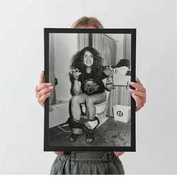 black sabbath and ozzy osbourne vintage photo poster, autumn home decor, a4 a3 a2 a1, wall decor, christmas gift