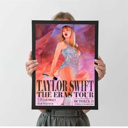 taylor posters prints swiftie eras movie poster, bedroom music poster, a4 a3 a2 a1, wall decor, christmas gift