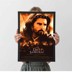the last samurai 2003 movie poster, a4 a3 a2 a1, wall decor, christmas gift