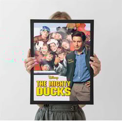 the might ducks movie poster emilio estevez hockey, a4 a3 a2 a1, wall decor, christmas gift