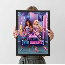 barbie music poster, autumn home decor, a4 a3 a2 a1, wall decor, christmas gift