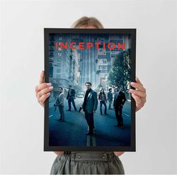 inception poster, autumn home decor, a4 a3 a2 a1, wall decor, christmas gift