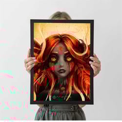 mavka the forest song 2023 cartoon movie poster, a4 a3 a2 a1, wall decor, christmas gift