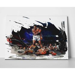 muhammad ali poster or canvas