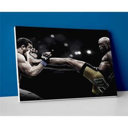 anderson silva poster or canvas