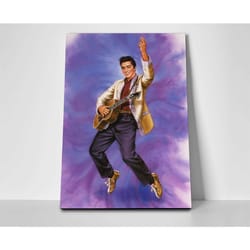 elvis presley painting poster or canvas