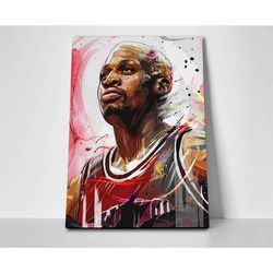 dennis rodman poster or canvas