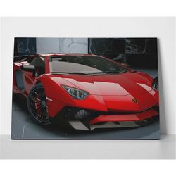 lamborghini aventador poster or canvas