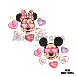 Minnie and Mickey Self Love Take Care SVG