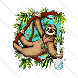 Sloth Weed Stoner, Weed Hippie, Trending Svg, Pot Smoker Svg, Ganja Svg, Weed Svg, Cannabis Svg, Marijuana Svg, Stoner G